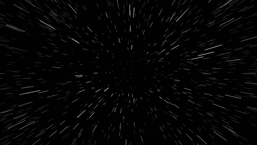 White Space background wrap burst particle, zoom in and Dynamic animation of seamless black background