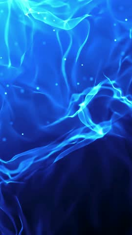 Abtract smoke shape blue color