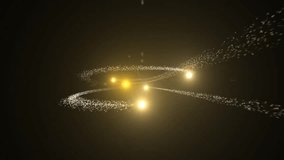 Particles Gold Star transitions bacground - Powered by Shutterstock - Get 15% off with code: PIKWIZARD15