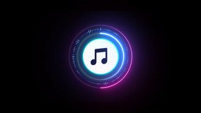 Music equalizer, hologram audio spectrum, 4k footage, not AI generated - Powered by Shutterstock - Get 15% off with code: PIKWIZARD15