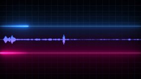 Music equalizer, hologram audio spectrum, 4k footage, not AI generated - Powered by Shutterstock - Get 15% off with code: PIKWIZARD15