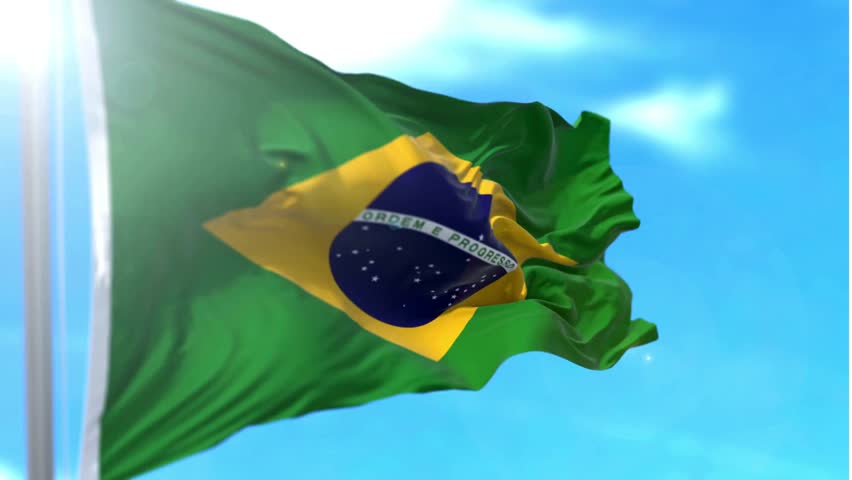 Brazil independence day 7 sep 4k video