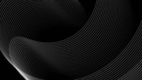 Abstract wavy lines background looped animation. Swirl line movement concept - Powered by Shutterstock - Get 15% off with code: PIKWIZARD15