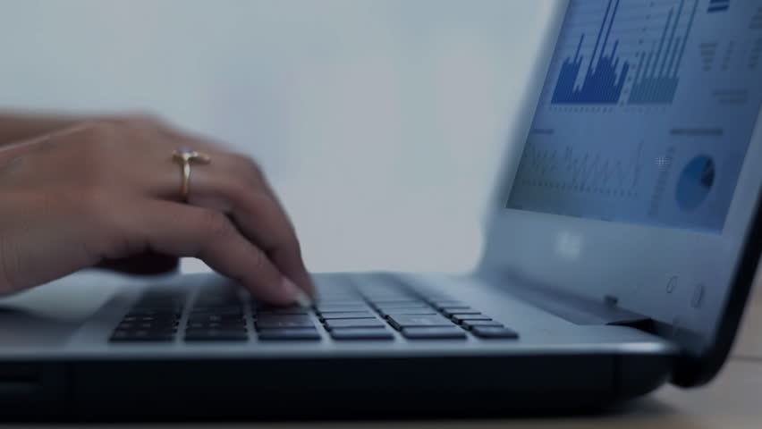 Businesswoman uses computer analyze SEO Search Engine optimization, advertising, communication, digital, business, marketing, technology, digital marketing, online, , goals,ads, website, social media,