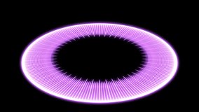 3D Circles Geometric Patterns X60 Degrees Ripples M Purple Animation Loop - Powered by Shutterstock - Get 15% off with code: PIKWIZARD15