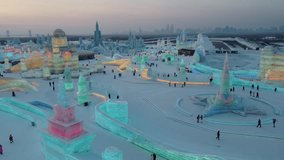 Harbin Ice and Snow Festival in China - Powered by Shutterstock - Get 15% off with code: PIKWIZARD15