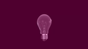 Animation of chemical formula over digital lightbulb. Technology, science and digital interface concept digitally generated video. - Powered by Shutterstock - Get 15% off with code: PIKWIZARD15