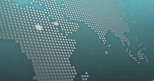 Animation of digital data processing over world map and blue background. Global connections, computing and data processing concept digitally generated video. - Powered by Shutterstock - Get 15% off with code: PIKWIZARD15