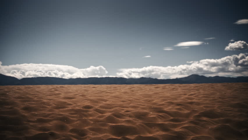 Close up view of sand dunes in Death Valley national park USA