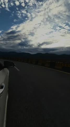 A beautiful scene with clouds
