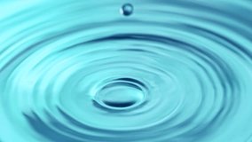 Super Slow Motion of Dripping Water Drop in Extreme Detail. Filmed on High Speed Cinema Camera, 1000fps. - Powered by Shutterstock - Get 15% off with code: PIKWIZARD15