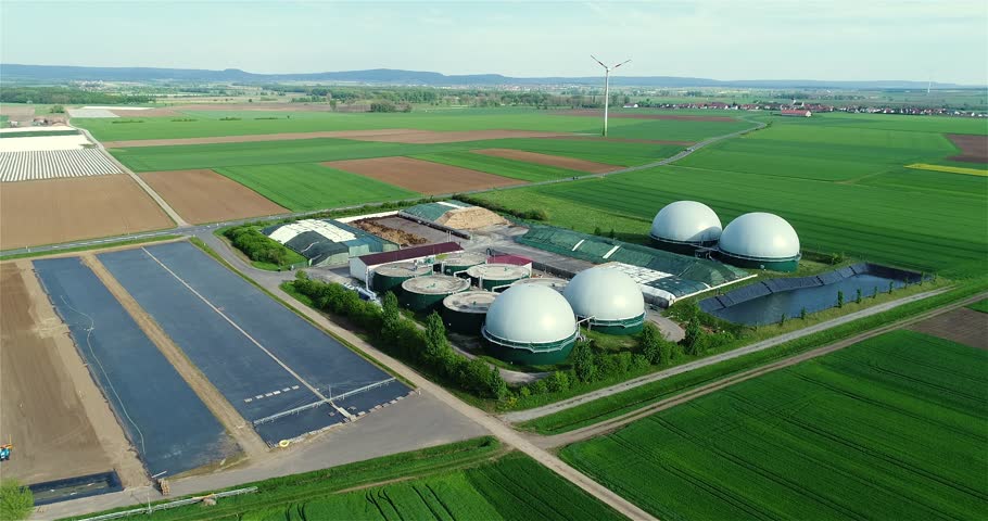 Energy from waste.Biomass energy, Bioenergy, Renewable energy. Generation of bioenergy with a biomethane plant