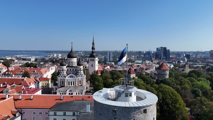 Tallinn, Estonia’s capital on the Baltic Sea