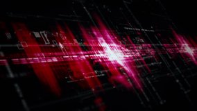 Futuristic screen display matrix, hi-tech digital data telemetry with encrypted numbers, display dynamic background for computer desktop screen display format - Powered by Shutterstock - Get 15% off with code: PIKWIZARD15