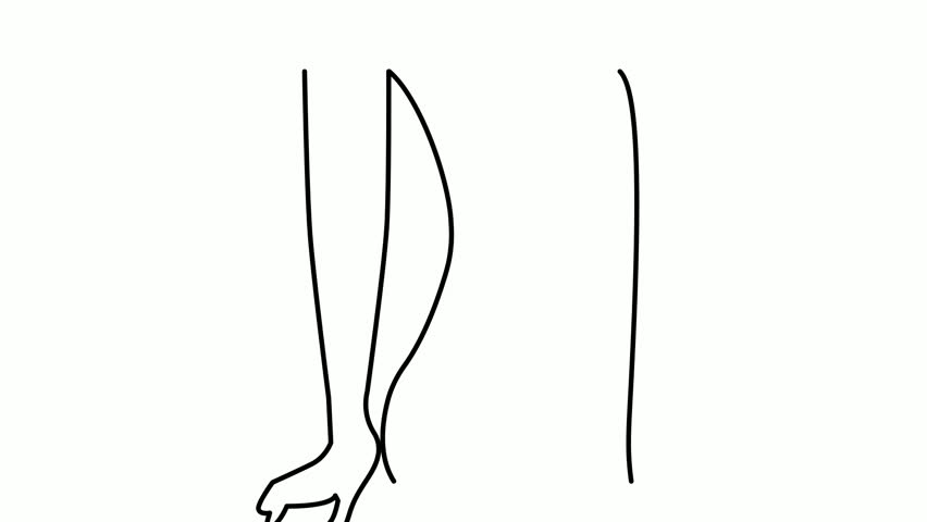 Women having Backache animation, back pain during pregnancy animated video, In Vitro Fertilization Clip, Pregnancy and obstetrician Footage, test tube baby procedure motion graphics