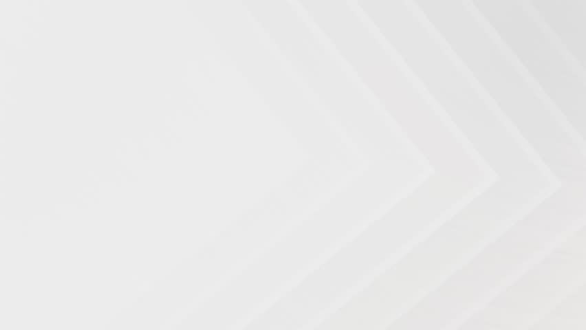 White Abstract Chevron Background Loop.