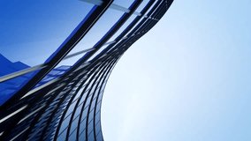 3d rendering of modern architecture, Skyscraper glass office building with curve glass window. - Powered by Shutterstock - Get 15% off with code: PIKWIZARD15