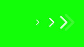 Arrow pointing to the right side on Green Screen Animation (Highlight arrow) - Powered by Shutterstock - Get 15% off with code: PIKWIZARD15