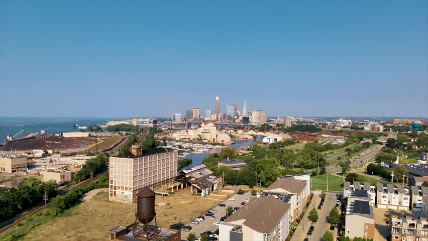 Downtown Cleveland from the West Side