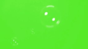 Soap bubbles floating and sparkling against a green screen background, featuring fine reflections and seamless movement, ideal for chroma keying and VFX. - Powered by Shutterstock - Get 15% off with code: PIKWIZARD15