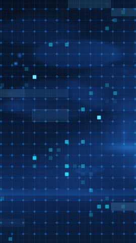 Abstract digital technology background. Gitch interface. Futuristic cyberspace. Virtual space. Concept of data, high tech. Vertical video