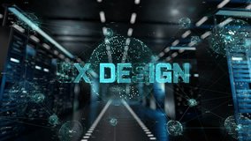 UX design. IT Administrator Activating Modern Data Center Server with Hologram. - Powered by Shutterstock - Get 15% off with code: PIKWIZARD15