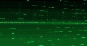 Animation of digital data processing and globe over world map on green background. Global connections, computing and data processing concept digitally generated video. - Powered by Shutterstock - Get 15% off with code: PIKWIZARD15