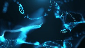 Propagation and movement of blue optical fibers, fiber optic cables with light movement, Abstract blue growing bright bunch of optical fibers background.  - Powered by Shutterstock - Get 15% off with code: PIKWIZARD15