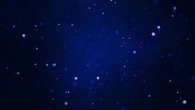 An abstract blue background featuring slow motion multi-colour bokeh lights and particles, serene, dreamy and ethereal atmosphere - Powered by Shutterstock - Get 15% off with code: PIKWIZARD15