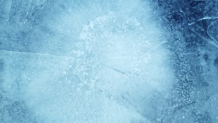 Super Slow Motion Shot of Ice Breaking Texture Background at 1000 fps.
