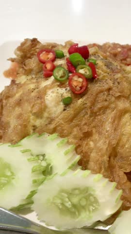 Omelet and Sauce on Rice Recipe