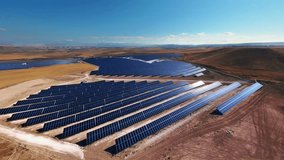 Soaring above endless rows of solar panels with an FPV drone, capturing the power and potential of renewable energy from a unique perspective. 8k. 2 - Powered by Shutterstock - Get 15% off with code: PIKWIZARD15