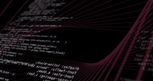 Animation of digital data processing over screen. Global connections, computing and data processing concept digitally generated video. - Powered by Shutterstock - Get 15% off with code: PIKWIZARD15