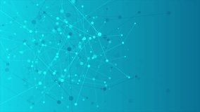 Abstract futuristic communication low poly molecules background. Seamless looping plexus technology motion design. Video animation Ultra HD 4K 3840x2160 - Powered by Shutterstock - Get 15% off with code: PIKWIZARD15