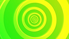 Vibrant abstract background with a dynamic spiral design of swirling circles in neon green and yellow. Bright colorful tunnel effect. Full HD and looping animation. - Powered by Shutterstock - Get 15% off with code: PIKWIZARD15