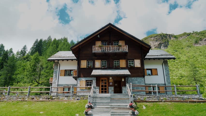 Idyllic Summer Retreat in a Traditional Wooden Alpine Cabin