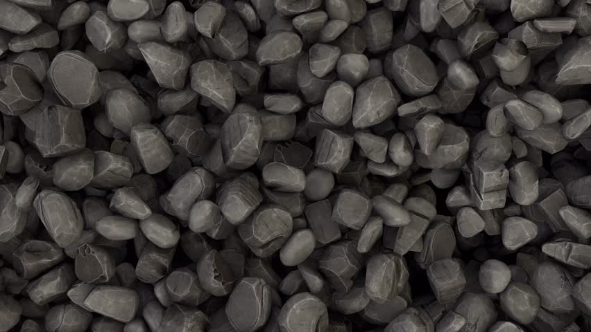 Dynamic Stone Transitions - Rock Animation Revealing Effect Horizontal wipe
