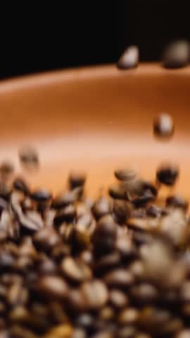 Pile roast coffee beans and grind them before brewing. Beans release rich aroma when roasted, bold flavour. Natural oils that enhance the taste and provide energy through caffeine