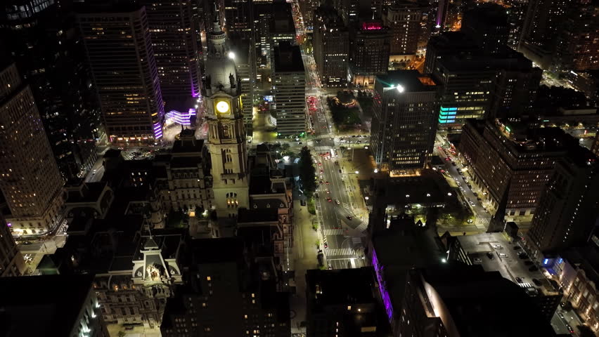 City of Philadelphia at Night