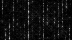 looped luxurious silver curtain particle background - Powered by Shutterstock - Get 15% off with code: PIKWIZARD15