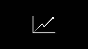 Stock Market Icon.business graph up arrow icon line - Powered by Shutterstock - Get 15% off with code: PIKWIZARD15