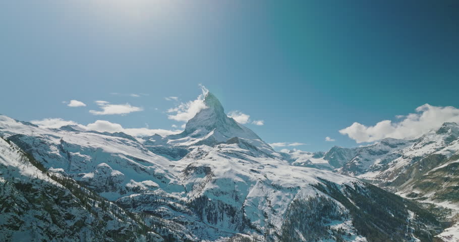 The Matterhorn in Zermatt, Switzerland