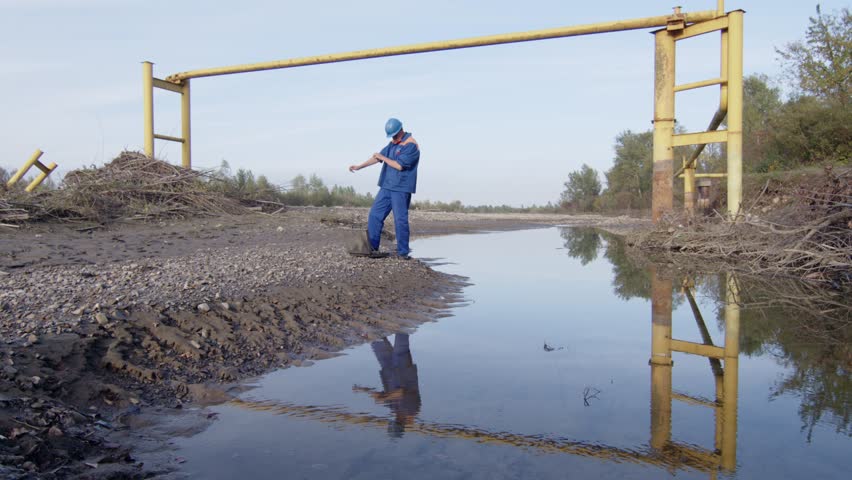 Eng evaluates water pollution, focuses on environmental preservation at an industrial facility