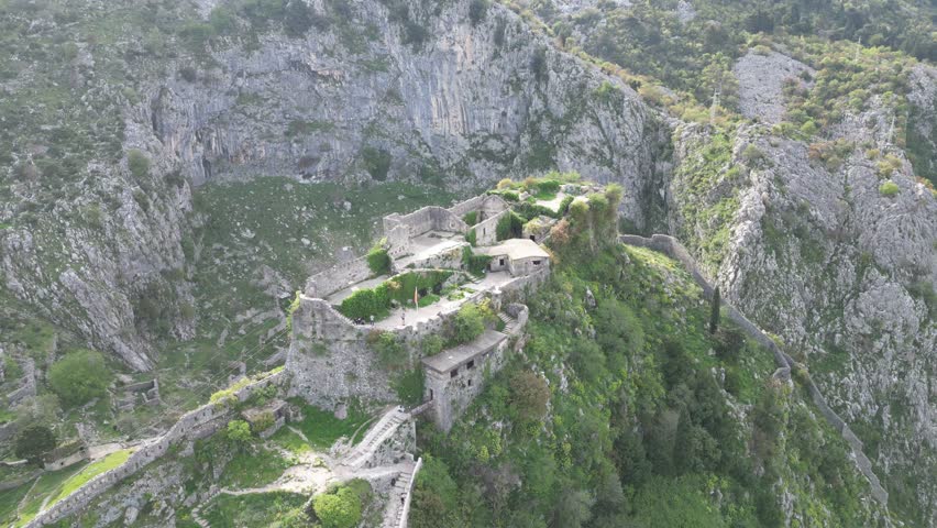koto fortress (St John’s Fortress) (Cathedral of Saint Tryphon), kotor, Montenegro