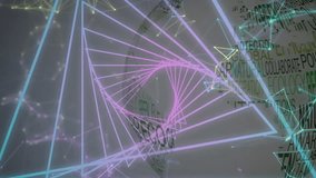 Level up text animation with geometric shapes and globe in background. upgrade, improvement, futuristic, technology, digital, modern - Powered by Shutterstock - Get 15% off with code: PIKWIZARD15