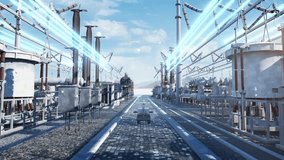 Smart Power Grid Energy 3D animation - Powered by Shutterstock - Get 15% off with code: PIKWIZARD15