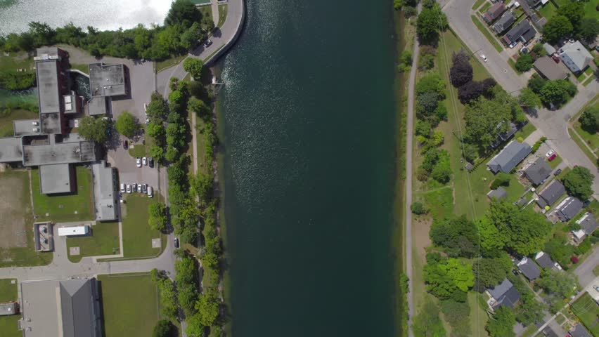 The Welland Canal is a ship canal in Ontario, Canada, and part of the St. Lawrence Seaway and Great Lakes