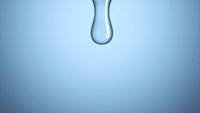 3D footage of a droplet falling slowly - Powered by Shutterstock - Get 15% off with code: PIKWIZARD15