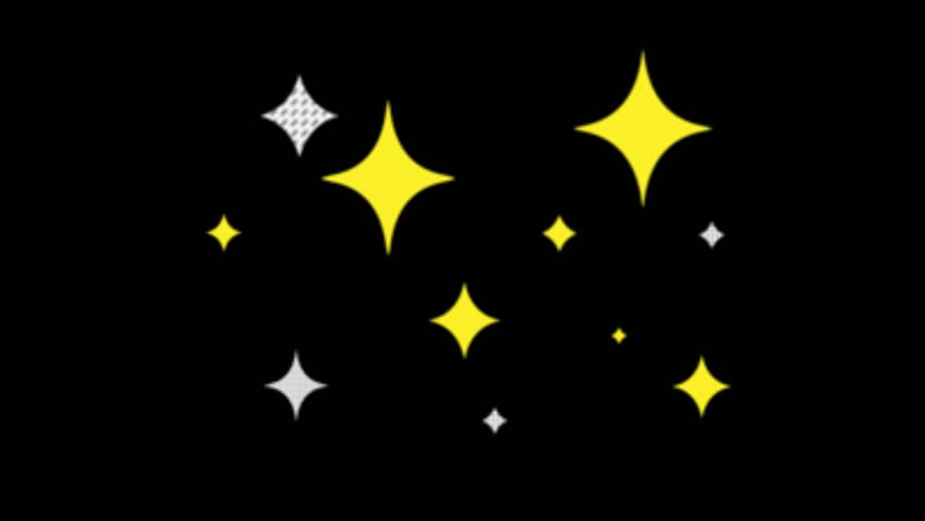 Mood pop up motion graphic animation on isolated black background.4K footage video effect template.