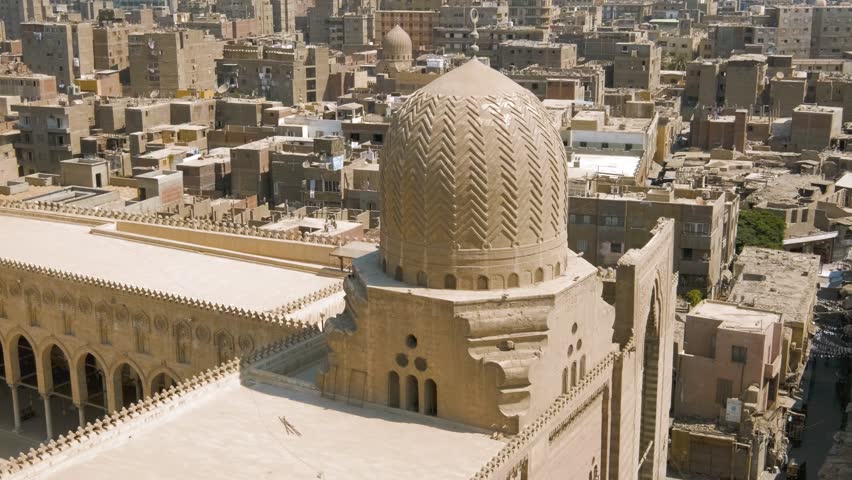  Areal view The Old city of Cairo ,Egypt.